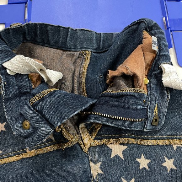 Stars and Stripes Jean Denim Shorts - 5/6 - Picture 3 of 11